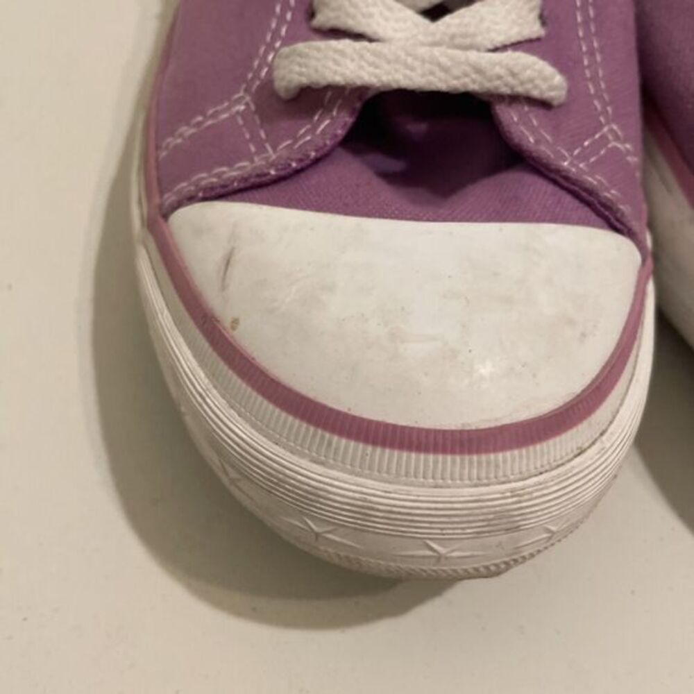 CONVERSE One Star Womens US 10 UK 8 EUR 41.5 Skater‎ Shoes Purple Lavender Cons - Picture 7 of 15